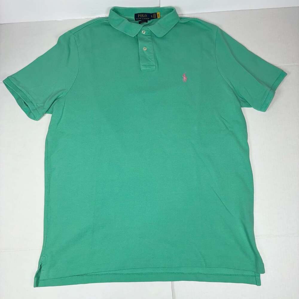 Polo Ralph Lauren Classic Fit Green Short Sleeve Polo Shirt Men's XL